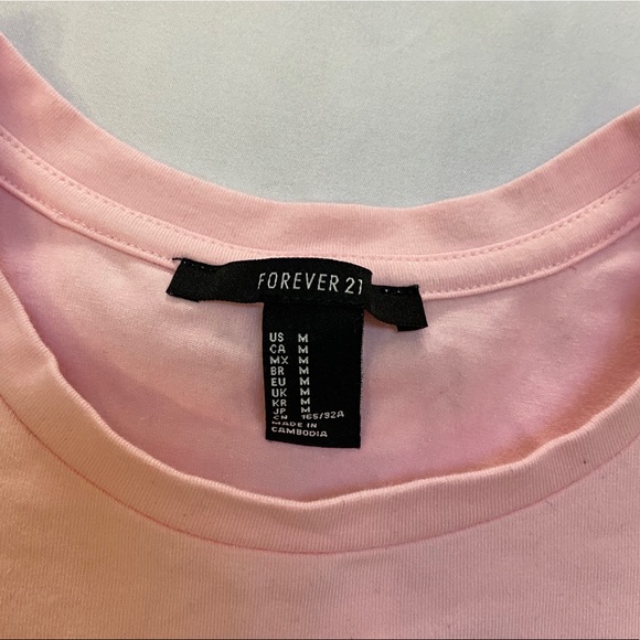 Baby Pink Crop Top - Picture 2 of 3